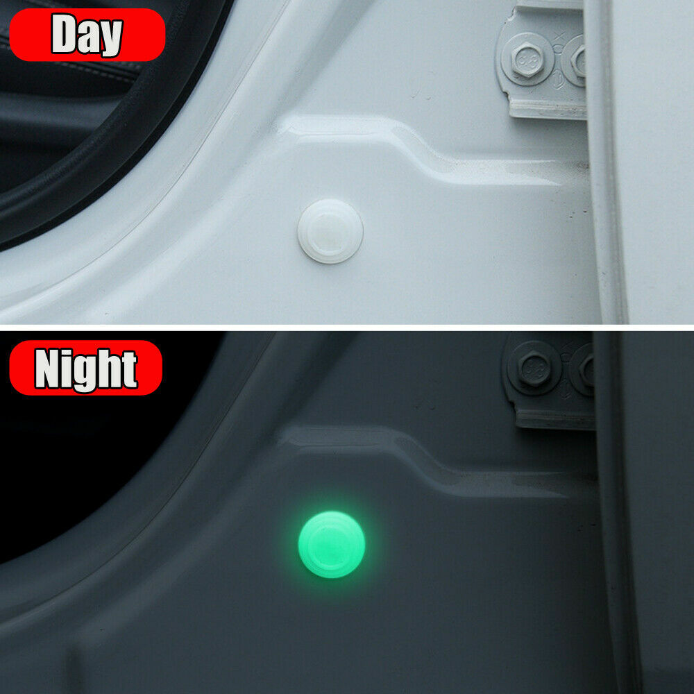 10x Car Door Anti-Shock Protector Pad Shock-Absorbing Gasket Accessories Kit