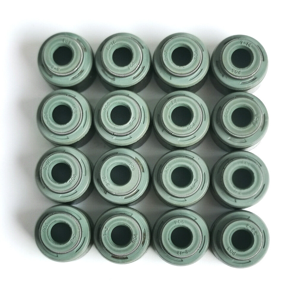 16PCS Valves Stem Seal Kit for Hyundai Accent for Tucson for KIA Rio Soul 22224-2B000