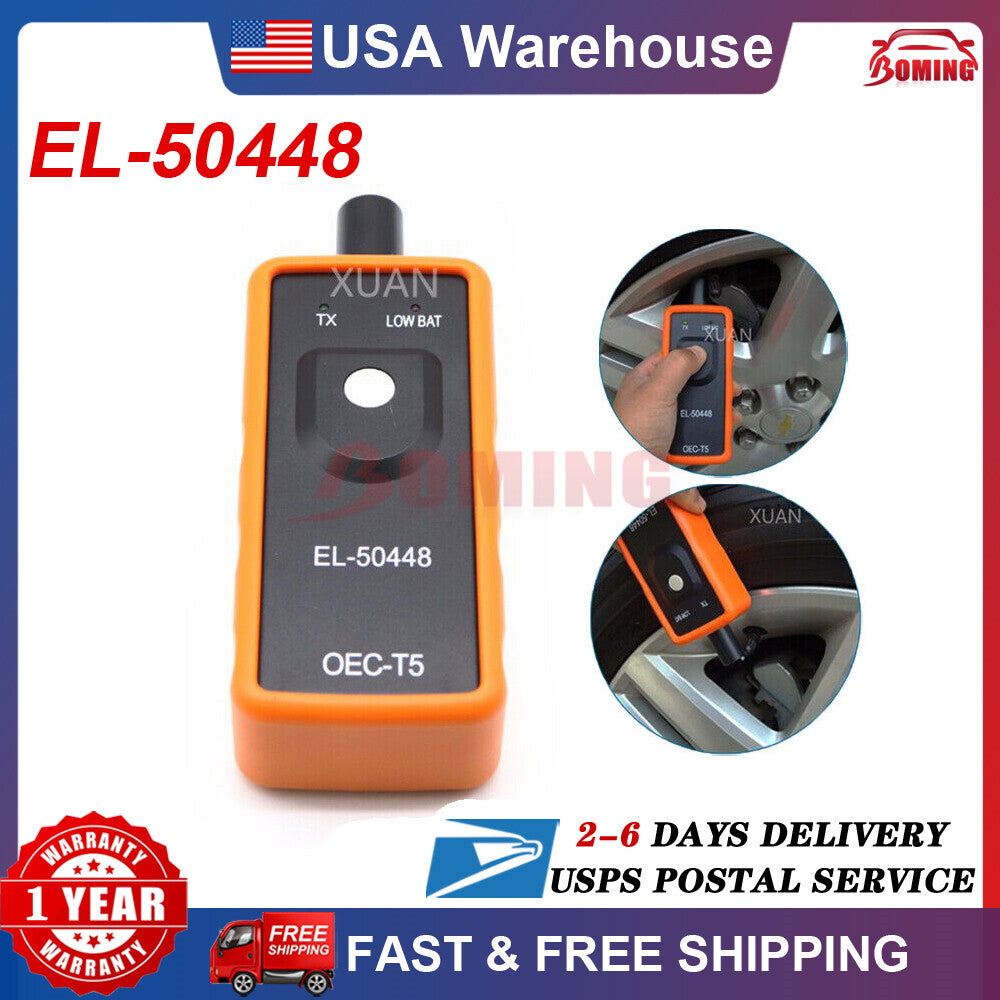 EL-50448 TPMS Relearn Automotive Reset Tool Tire Pressure Monitoring Sensor for Universal OEC-T5