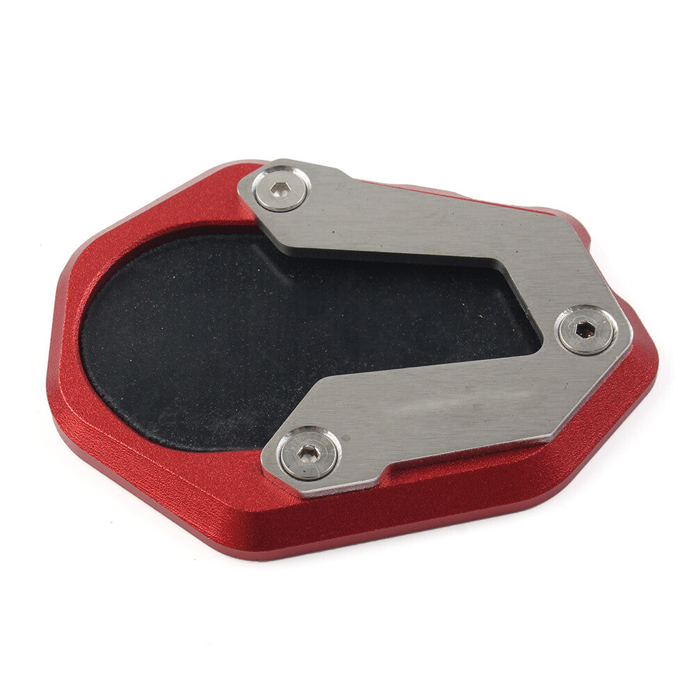 Kickstand Side Stand Enlarger Foot Sopport Pad Plate Fit for BMW F900R 2020-2024 Red