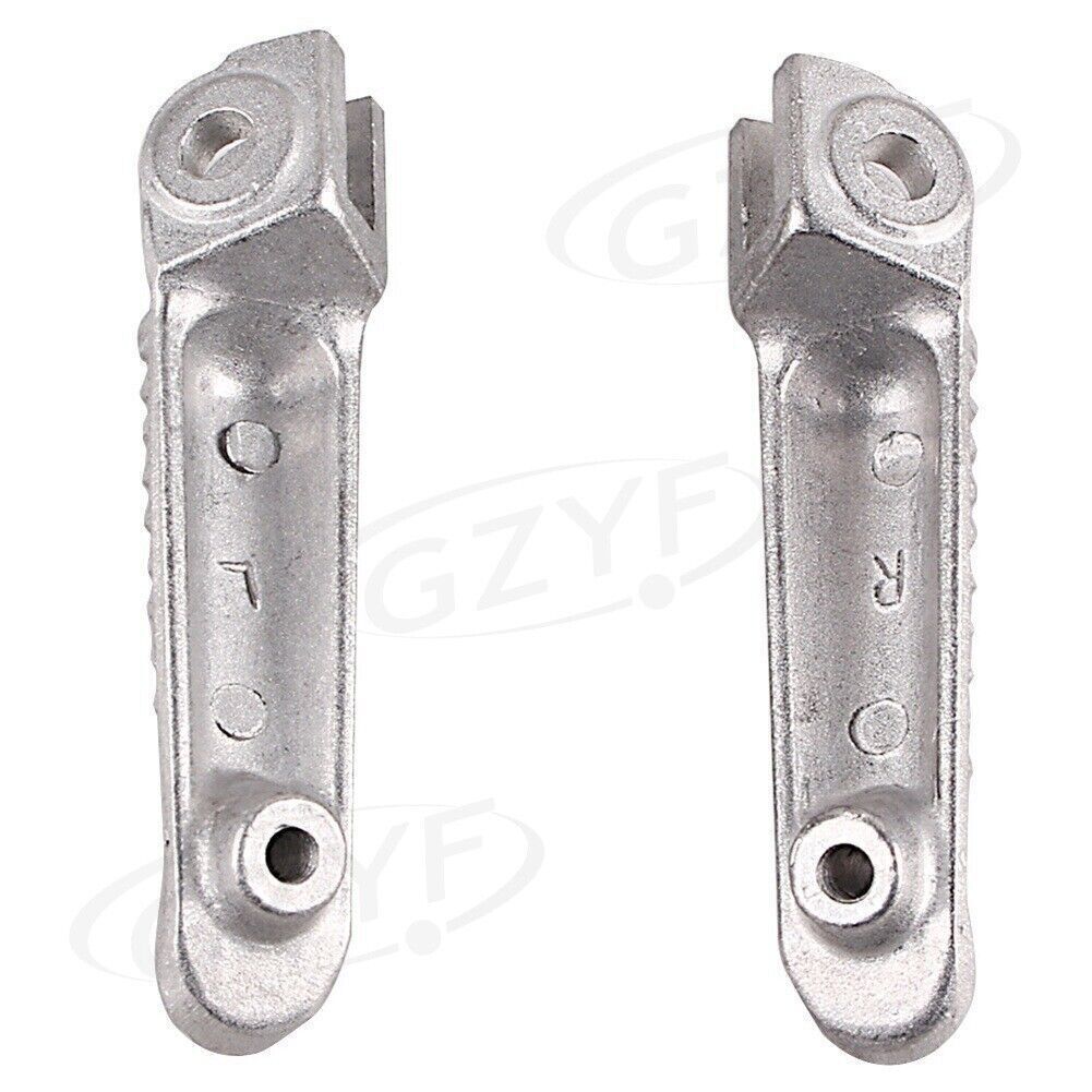 Front Rider Footrest Foot Pegs Pedals Fit for Yamaha YZF R1 98-11 R6 99-12 R6S 03-08
