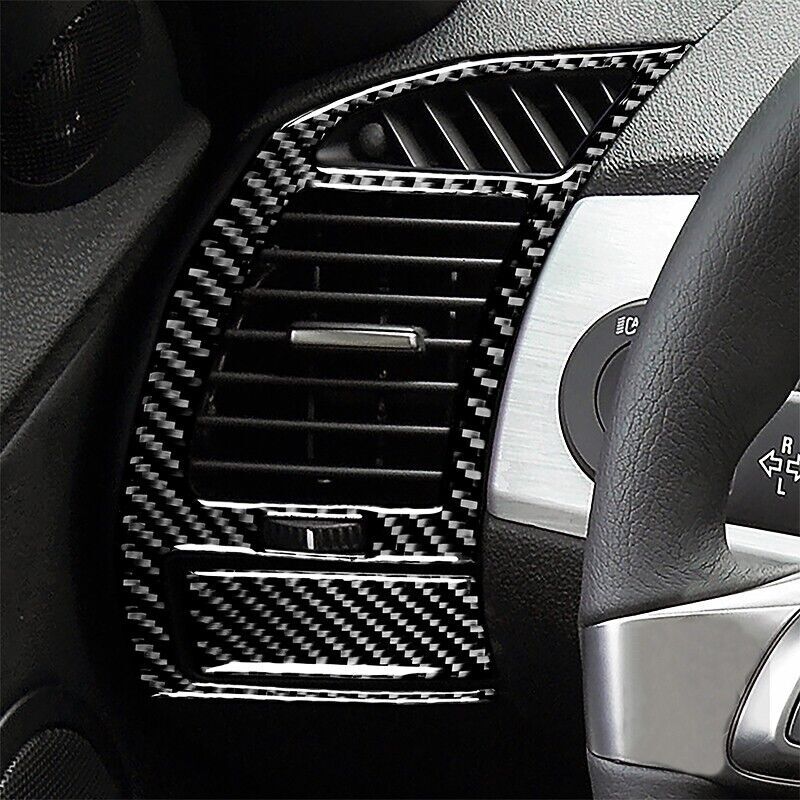 Real Carbon Fiber Car Air Vent Outlet Cover Trim for BMW Z4 E85 2003-2007 2008