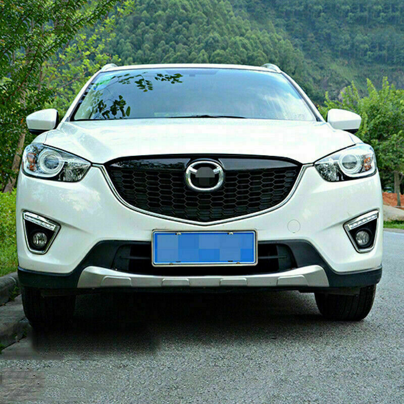 for Mazda CX-5 2012-2016 Silver titanium FrontRear Bumper Skid Protector Guard