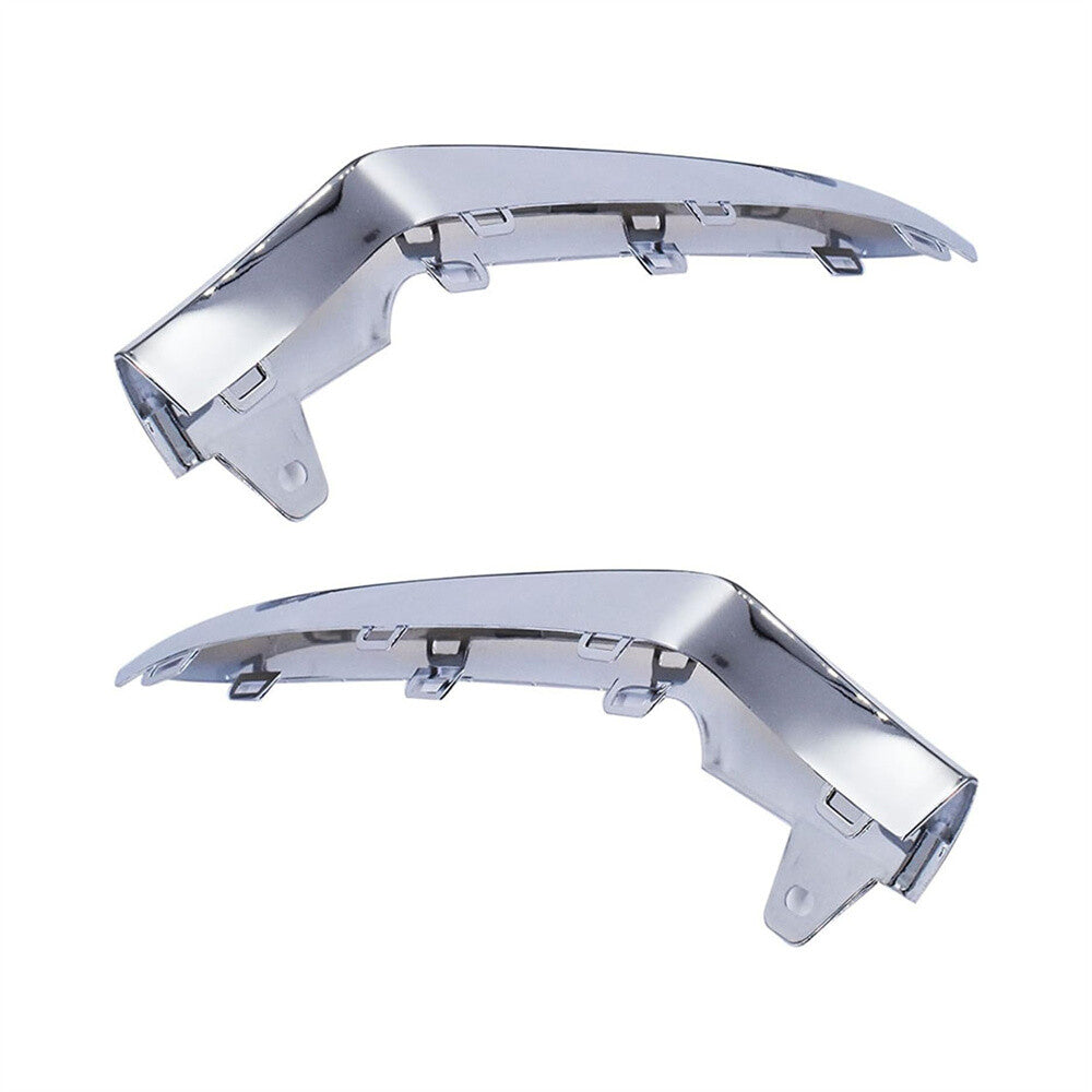 1 Pair Front Bumper Chrome Trim Molding for Mercedes for Benz E-CLASS W212 2014-2016