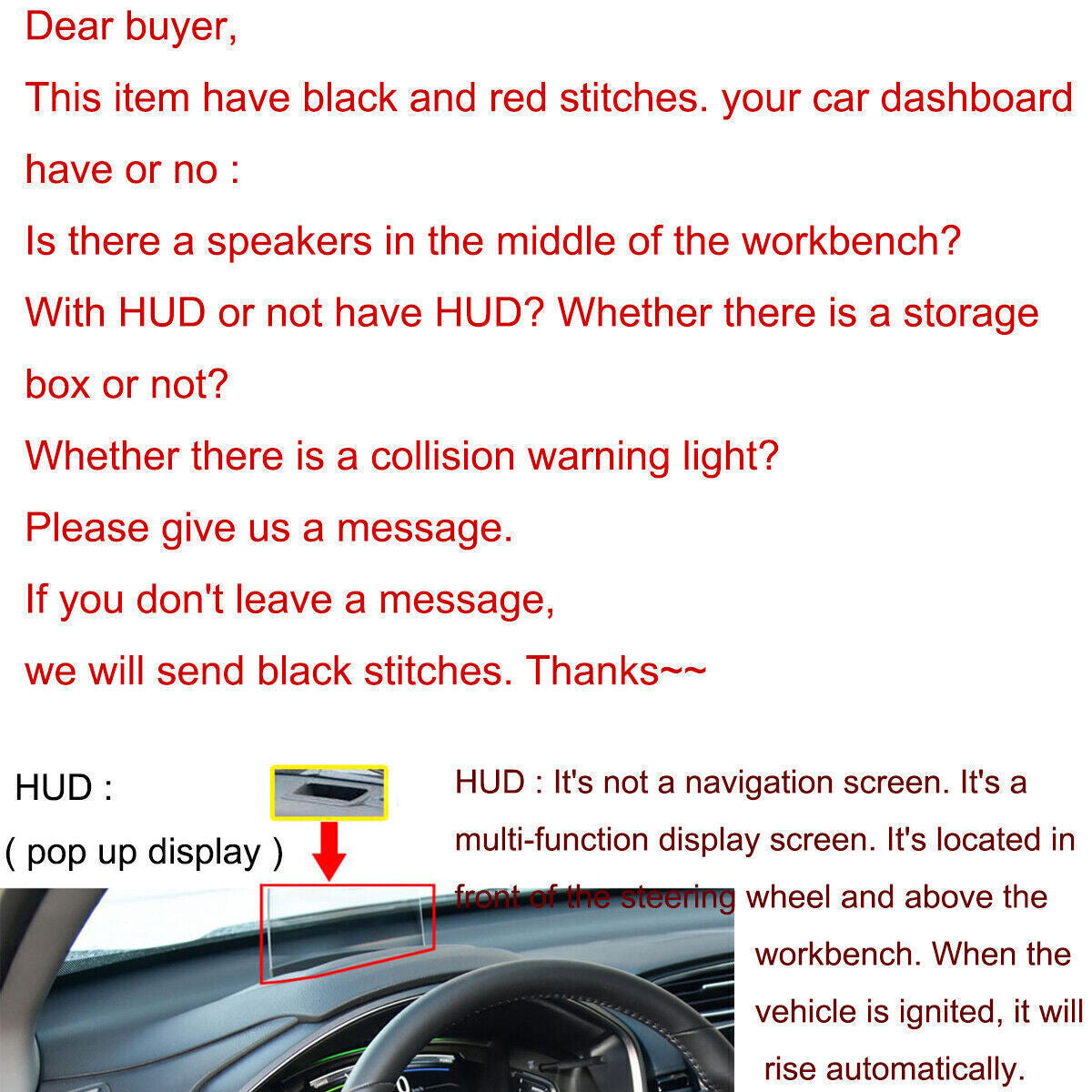 PU leather Dashboard Dash Mat Non-slip DashMat Sun Shade Pad For Equinox 18-2021