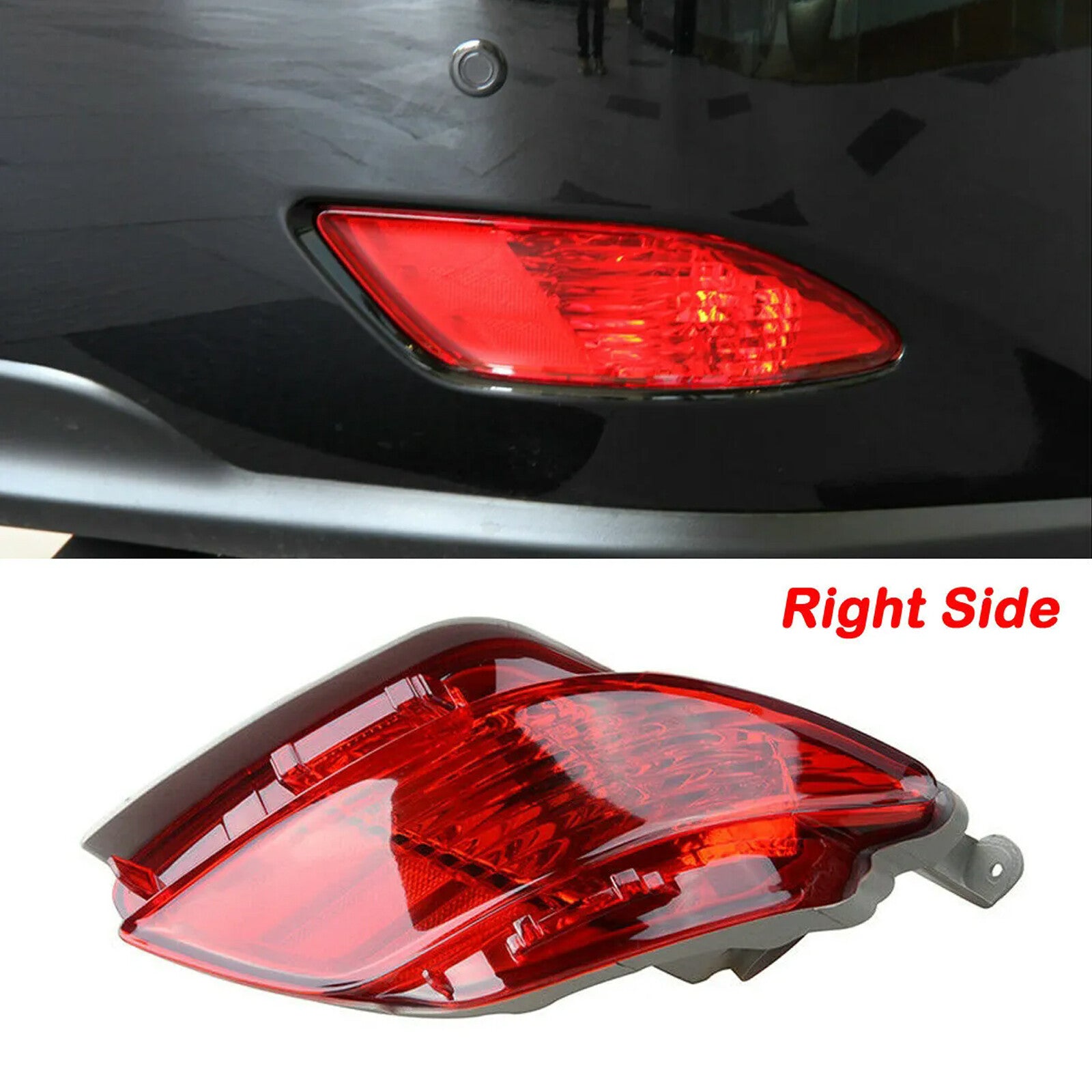 The right rear bumper light/brake light applies to for Lexus 2010-2015 RX270 RX350 RX450H.