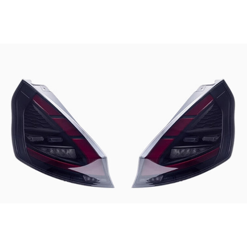 LED black taillights for Ford Fiesta Hatchback SE ST 11-19 sequential taillights
