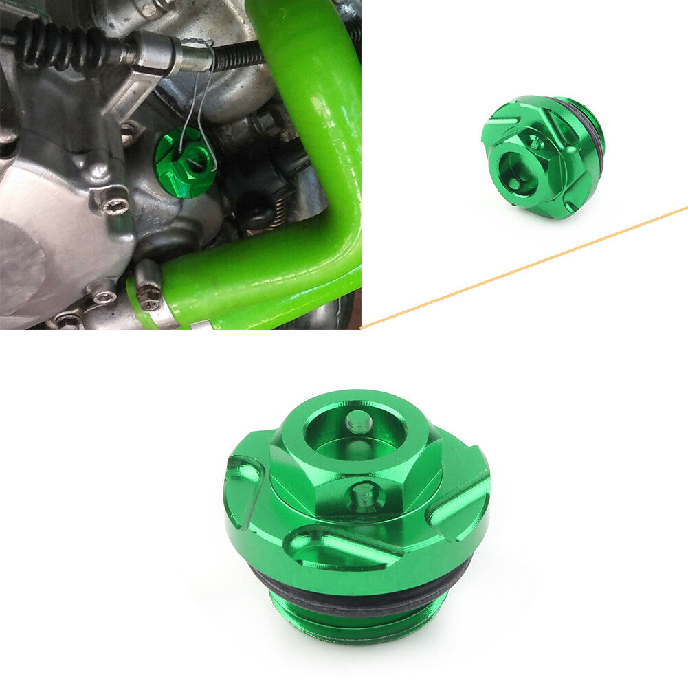 Schraubkappe Motor?l-Einf¨¹llschraube F¨¹r for Kawasaki KX250 KX250F KLX450R KX450F