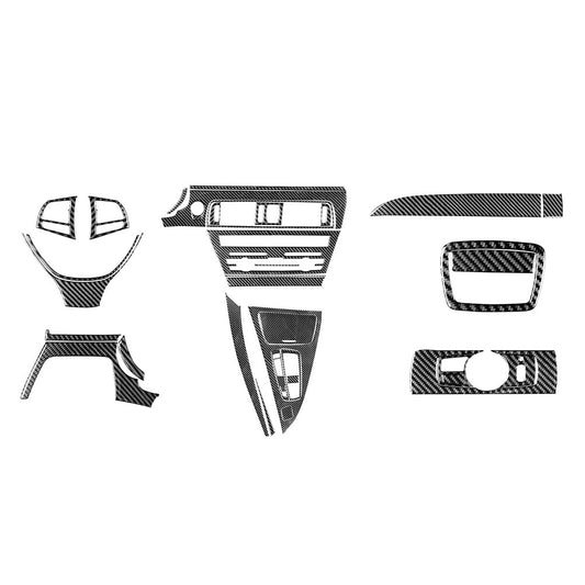 36Pcs Interior Center Console Dashboard Cover for BMW 6 Series F12 F13 2011-2018