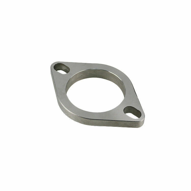 3 3 inch Universal Exhaust Flange Pipe Header Slotted 2 Bolt Hole for Muffler