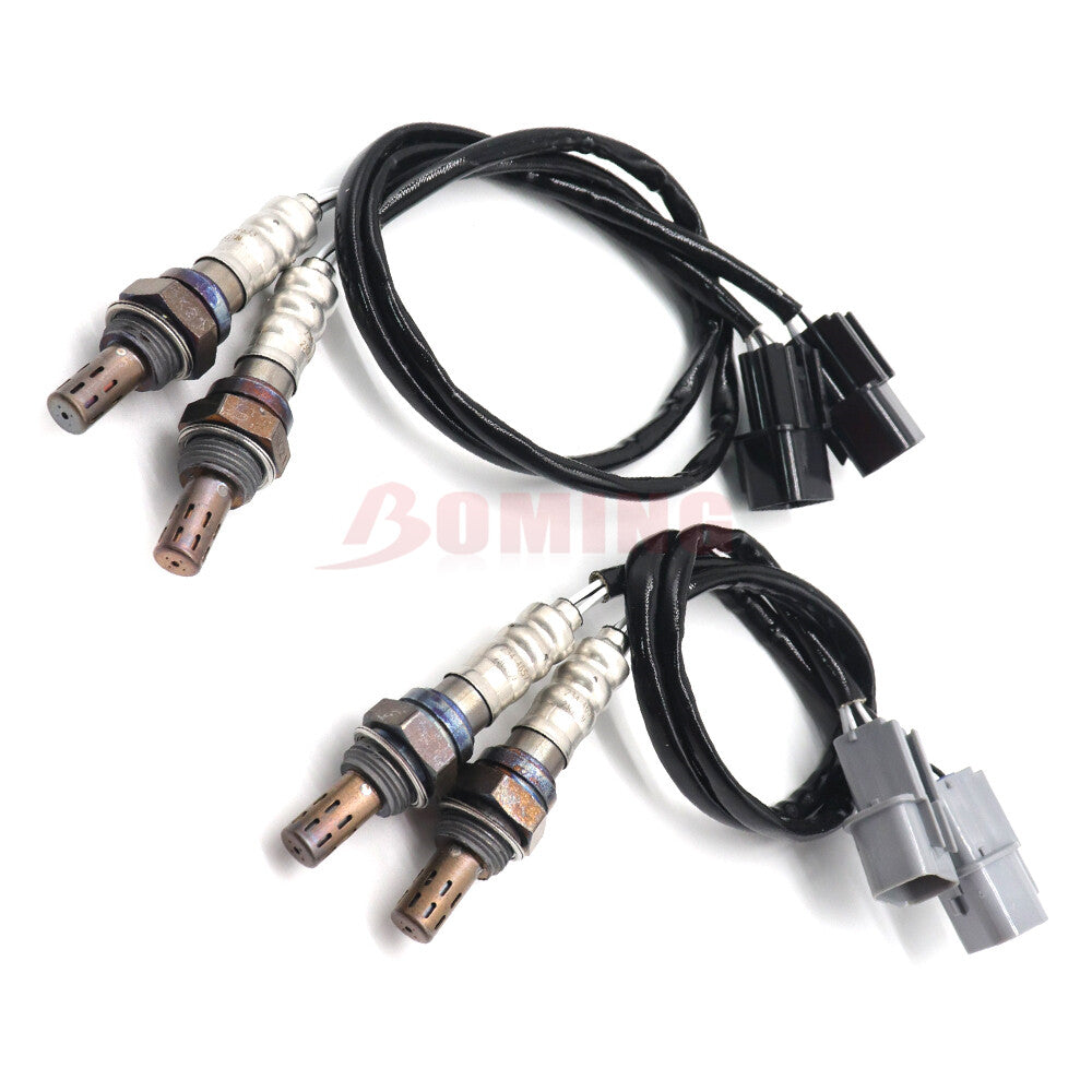 Four Oxygen (O2) Sensors 1 2 for 2005 for Nissan Armada V8 5.6L (Upstream + Downstream)