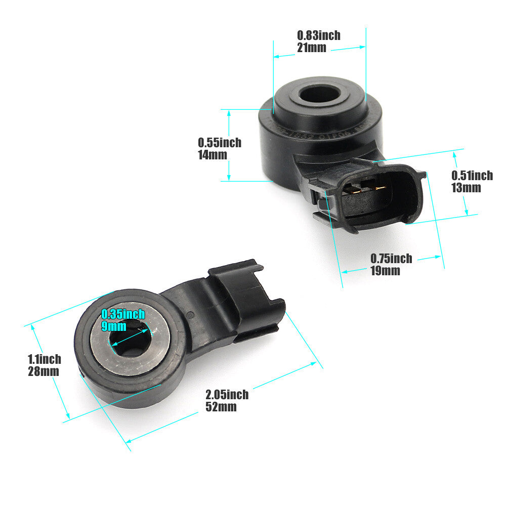 2OPCS 89615-06010 for Toyota for Camry Tacoma Prius Matrix 89615-20090 Knock Sensor