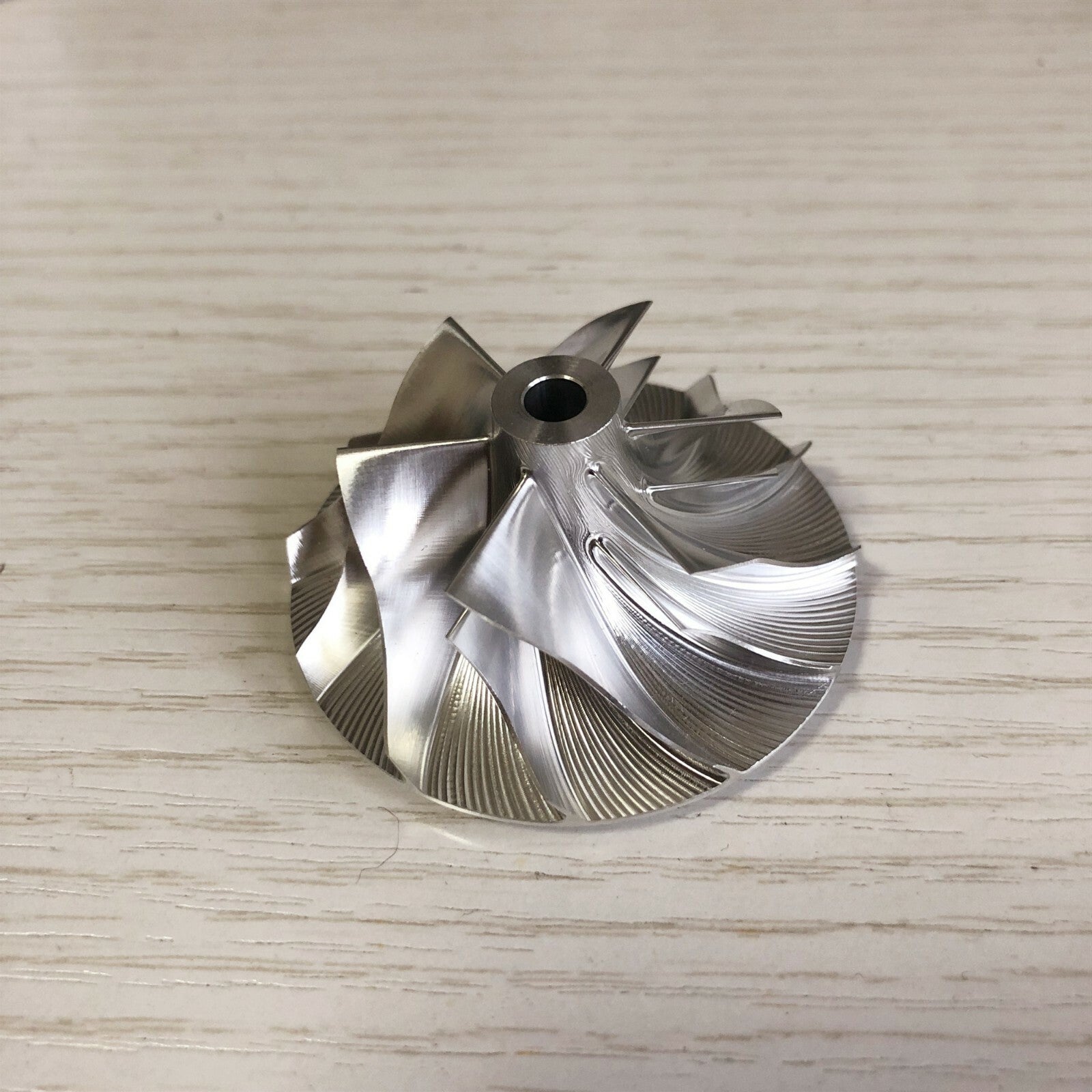 GT15-25 436131-0019 36.78/52.19 mm 6+6 Blade Turbine Blank Compressor Wheel