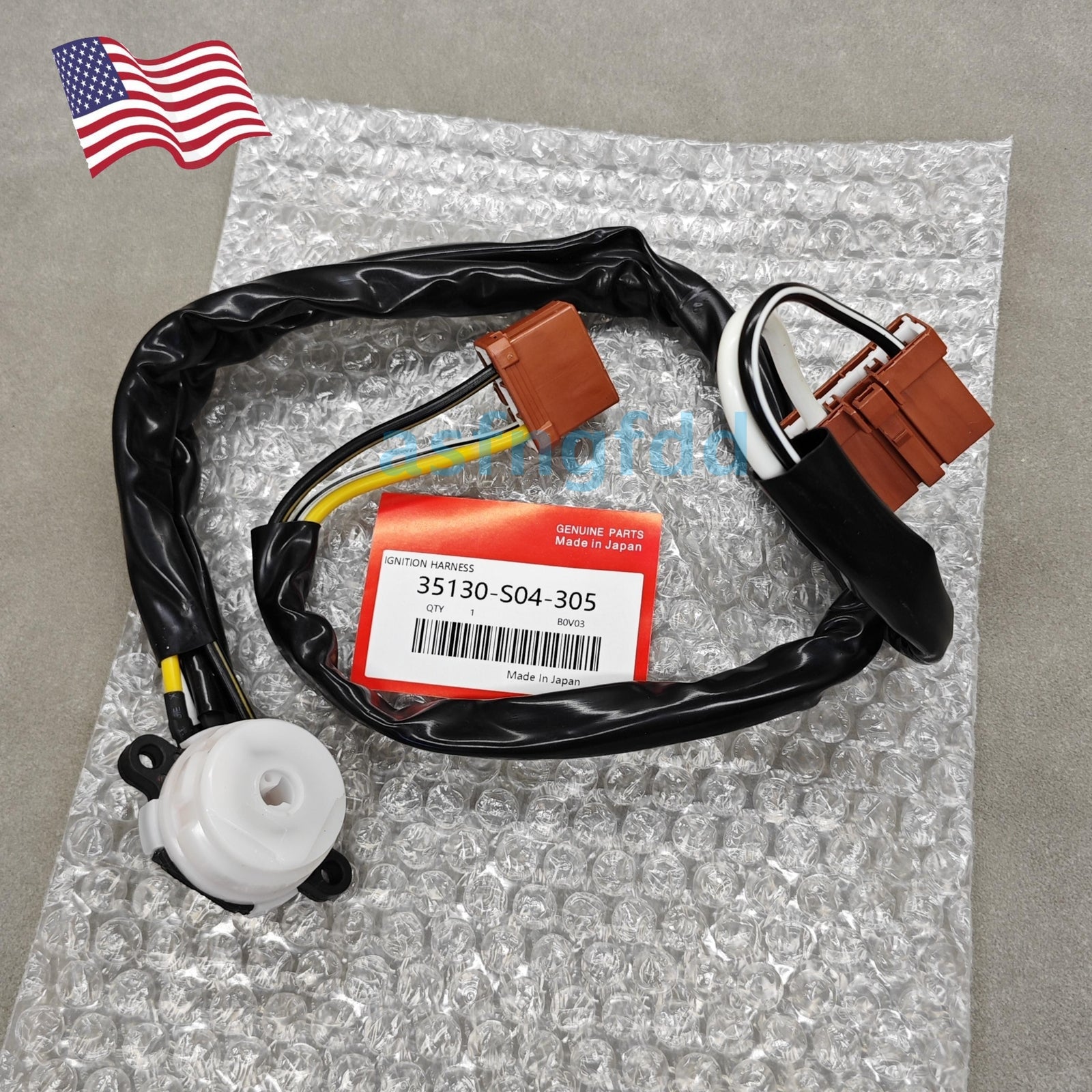 Electric ignition switch 35130-S04-305 is suitable for 1998-2000 for Honda for Civic 1.6L models.