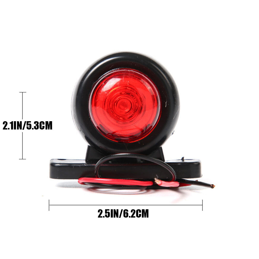Trailer Lights 12V/24V LED Side Marker Light Assemblies For Truck Lamp