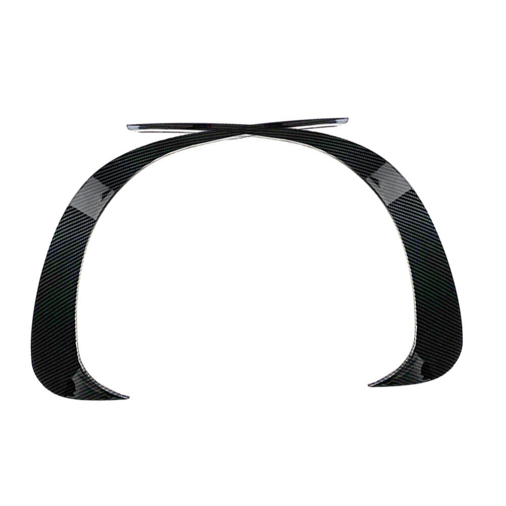 2x Front Bumper Lip Splitter Spoiler Carbon Fiber Fit for Mercedes-Benz C-Class W206