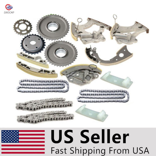 Timing Chain Kit For 12-16 for Audi A6 A7 for A8 C7 Q5 Q7 S5 for VW TOUAREG 3.0T V6 w/Gears