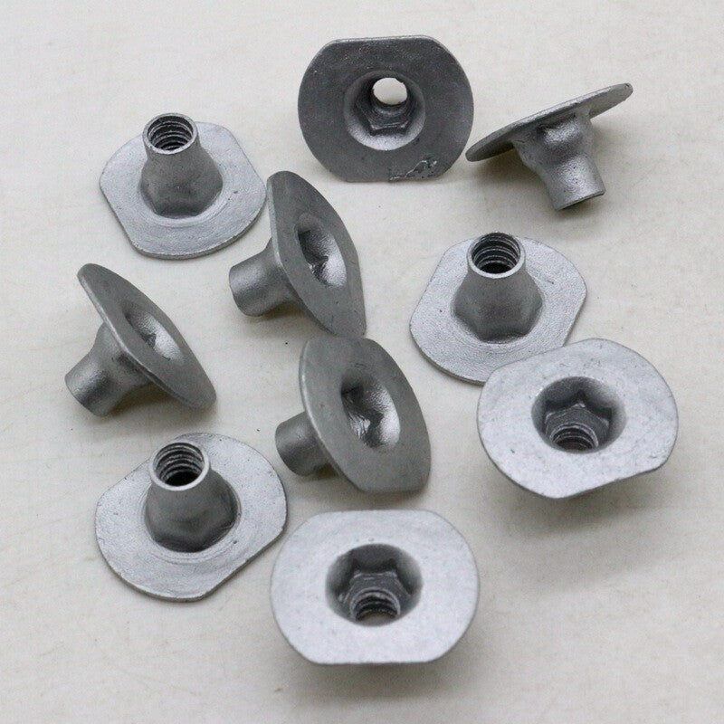 10-piece set of hexagonal nuts with collar clamps suitable for BMW 07147154227, 51-71-8-219-267