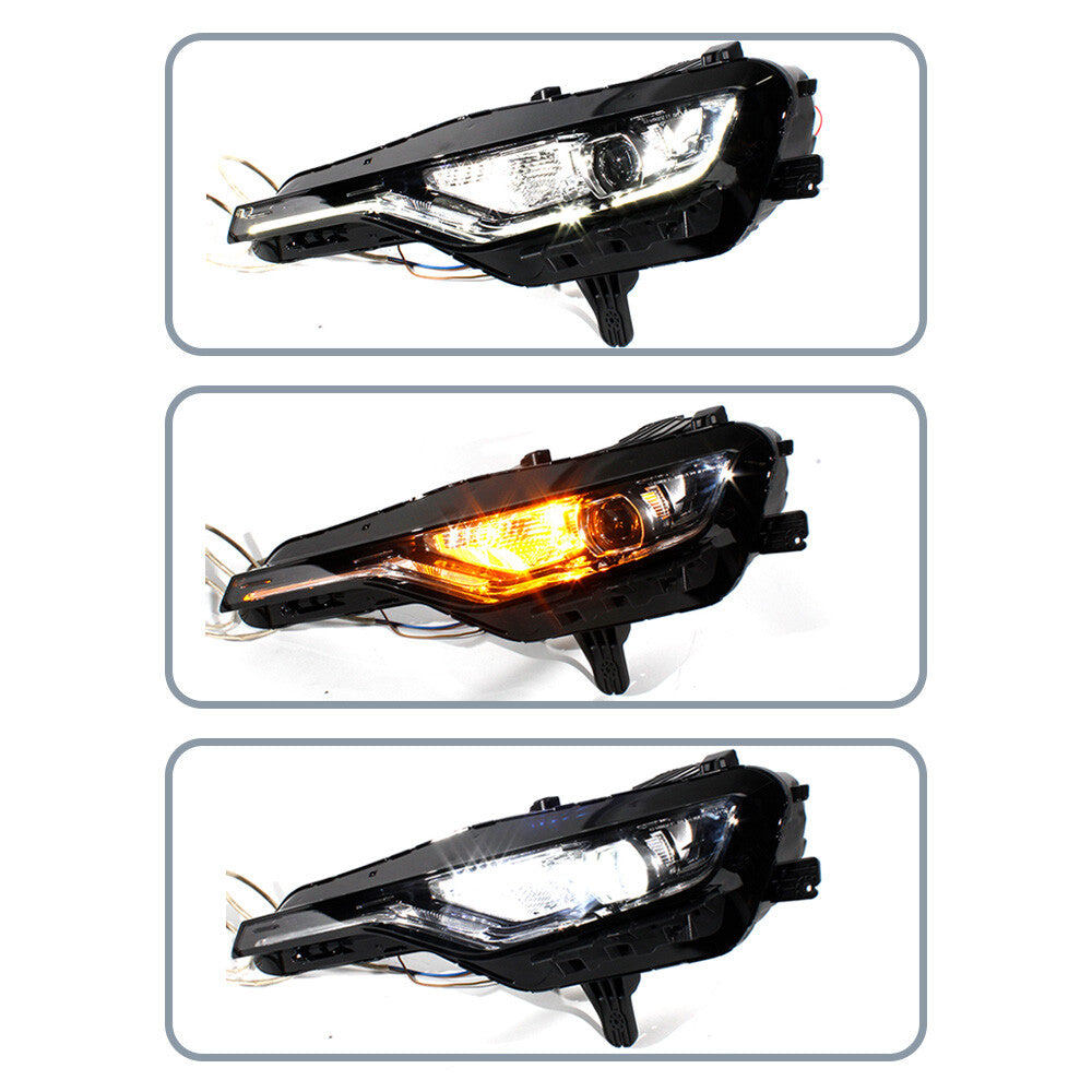 LH Driver LED Headlight For 19-24 for Chevrolet Camaro SS 1SS 2SS RS for Chevy Head Lamp