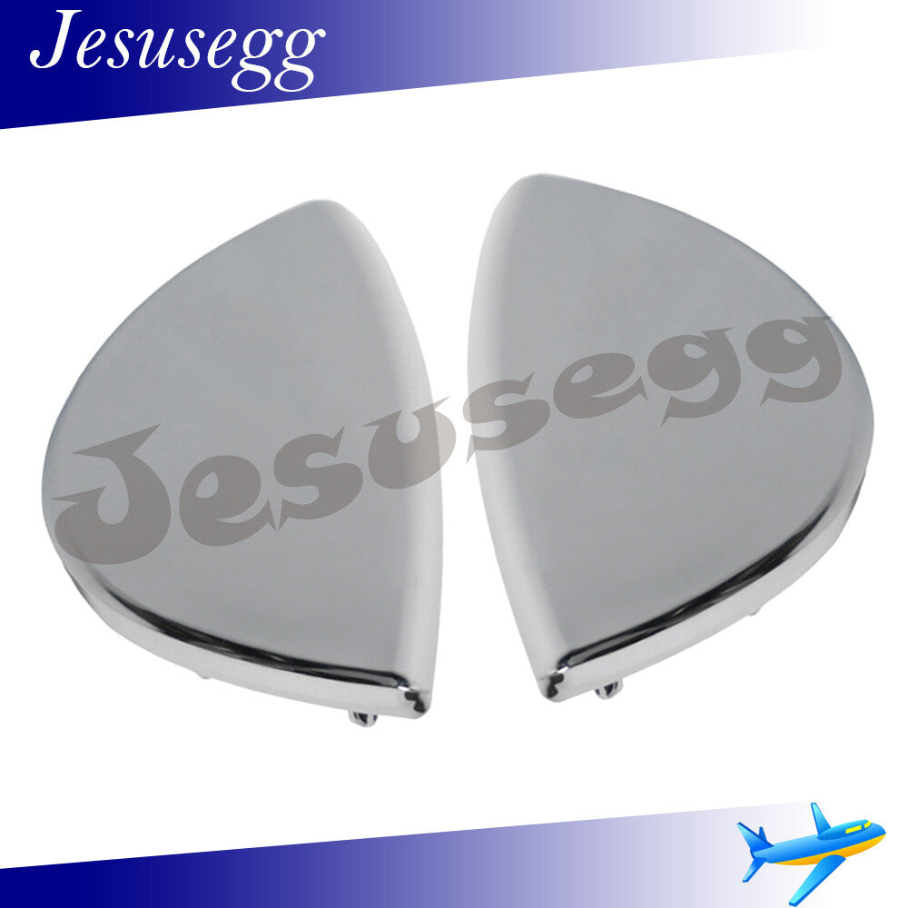 LHRH Headlight Washer Flap Trim Chrome For 07-2008 for Mini Cooper Hatchback Wagon