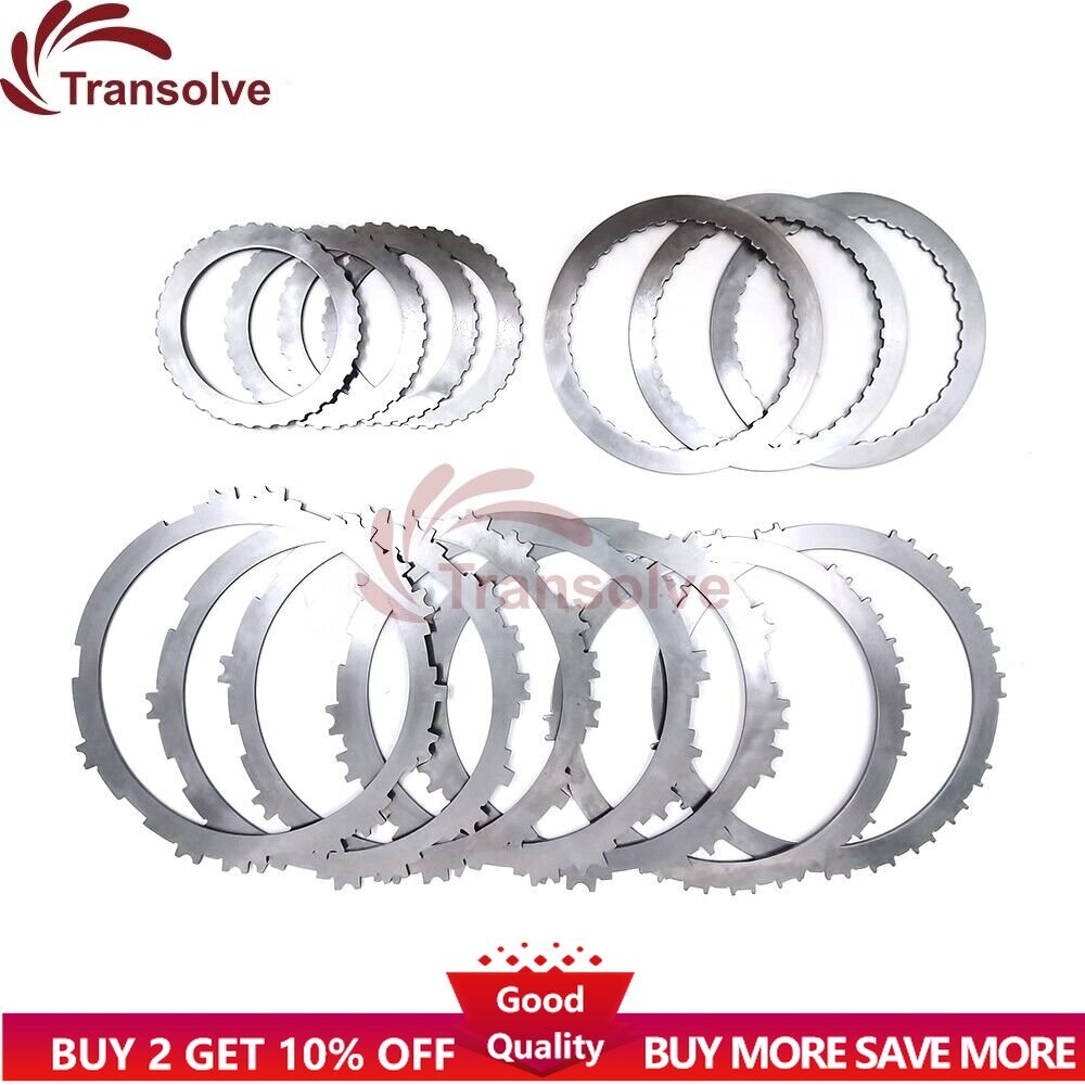 6T45E 6T40E Auto Transmission Steel Kit Clutch Plates Fit for Buick LaCrosse