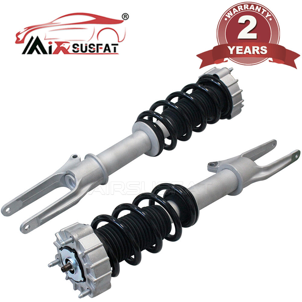 2pcs Front LeftRight Shock Strut Assembly w/EDC for Porsche for Panamera 2010-2016