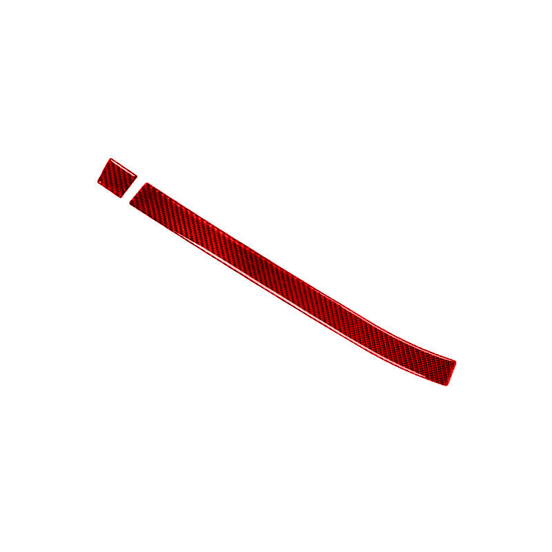 Red Carbon Fiber Interior Dashboard Strip Cover Trim for Honda S2000 2004-2009
