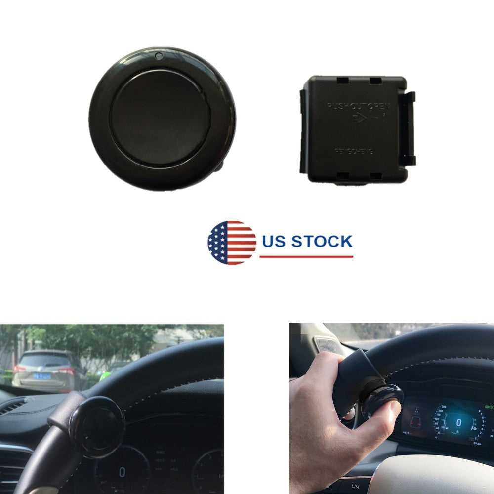 12V Universal Refit Steering Wheel Wireless Horn Button Labor Saving Horn Button