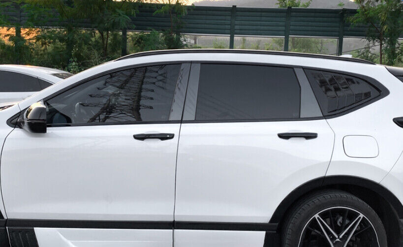 Black SUS for Honda CRV CR-V 2017-2021 Window Molding Trim Decoration Strips 12X