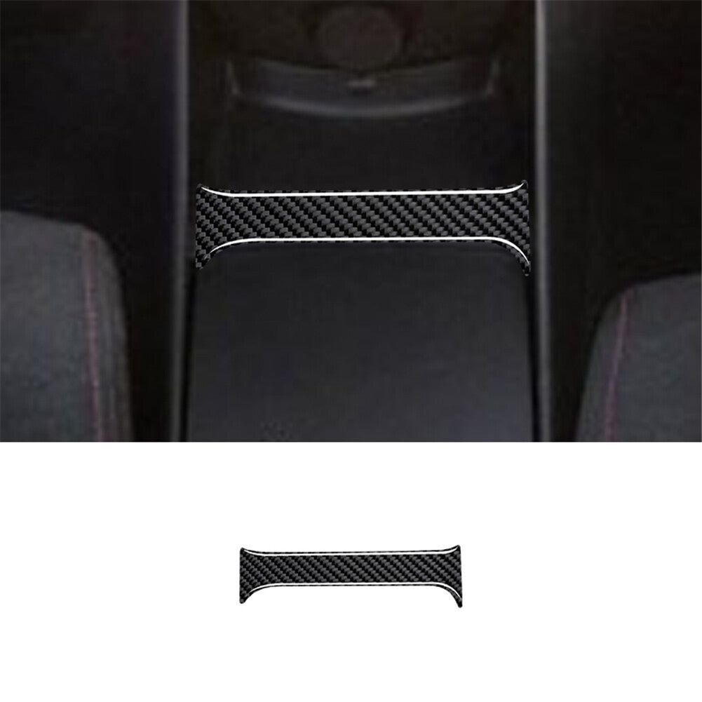 Carbon Fiber Central Storage Strip Cover Trim for Honda for Civic Si 2002-2005