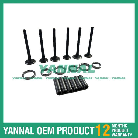 The all-new D1301 intake and exhaust valve guide for seat kit is suitable for Kubota engine parts.