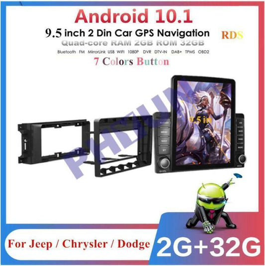 for Jeep for Wrangler Patriot Android 10.1 Stereo Radio DAB OBD Multimedia Player