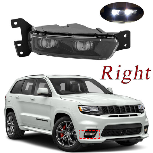 One right fog light for 2017-2021 for Jeep Grand Cherokee and 2014-2022 for Dodge Durango.