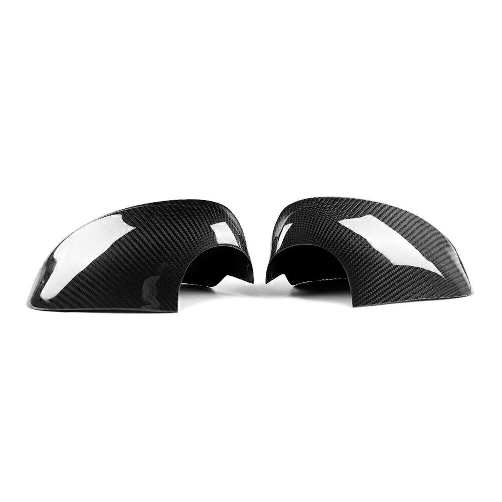 Real Carbon Fiber Add-On Side Mirror Cover Caps for 2007 2008 2009 for BMW E92 E93