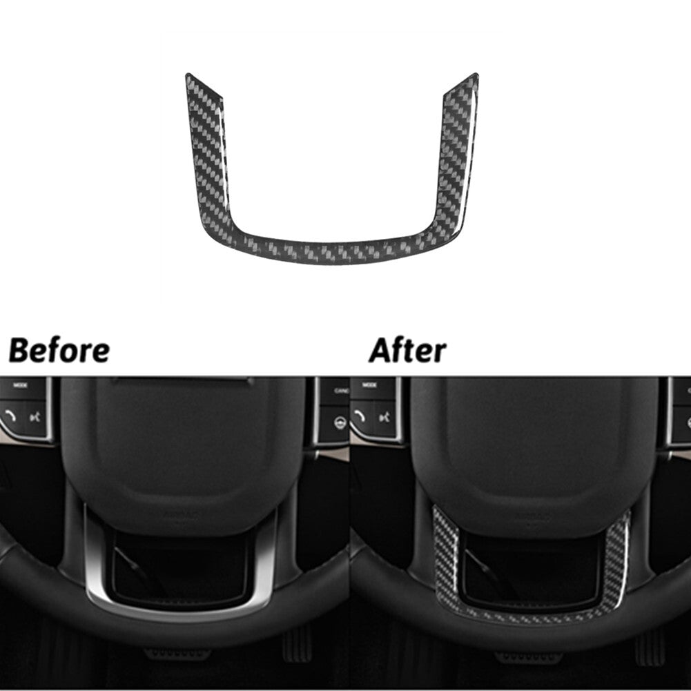 Carbon Fibre Steering Wheel Chin Trim For Land for Range Rover Sport 2014-2017