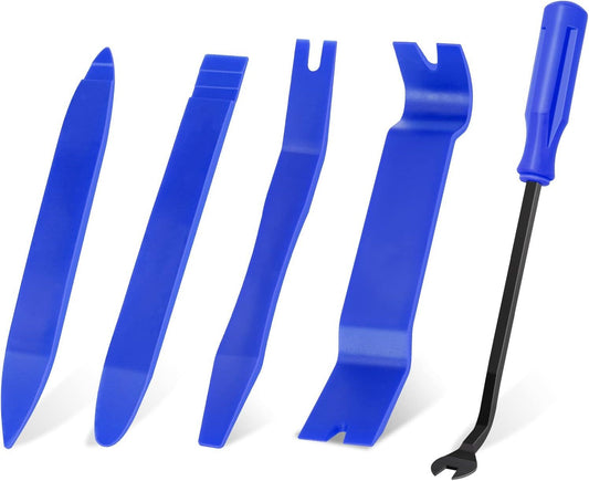 Automatic Trimming and Removal Tool Kit 5-Piece Plastic Pry Tool Set - Automatic Trimming and Removal Tool Pry Tool