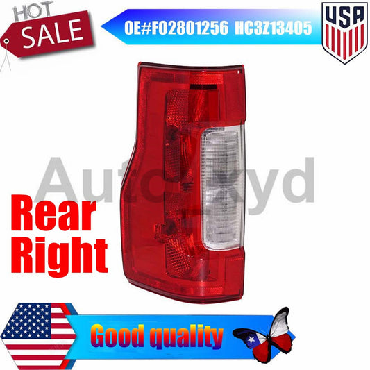 Rear Right Tail Light Without LED w/o Blind Spot w/o LED for Ford F250 17 18 19