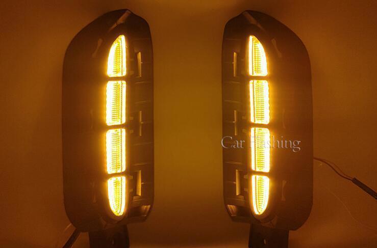 for Kia Sportage 2023-2024 LED Front Fog Lamp Daytime Running Light Turn Signal