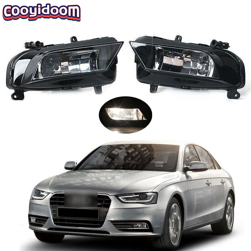 LHRH For 2013-16 for Audi A4 B8.5 B9 Front Bumper Fog Light Fog Lamp With Bulbs
