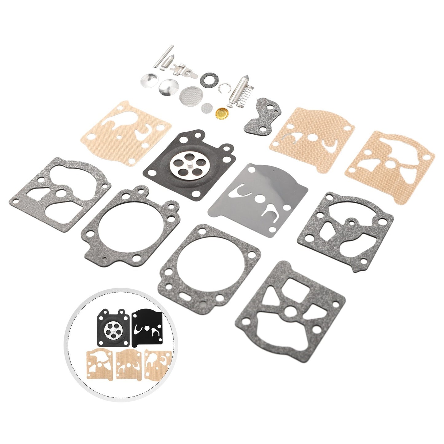 Carburetor Carb Diaphragm Gasket Repair Kit For K20-WAT WA WT Series New
