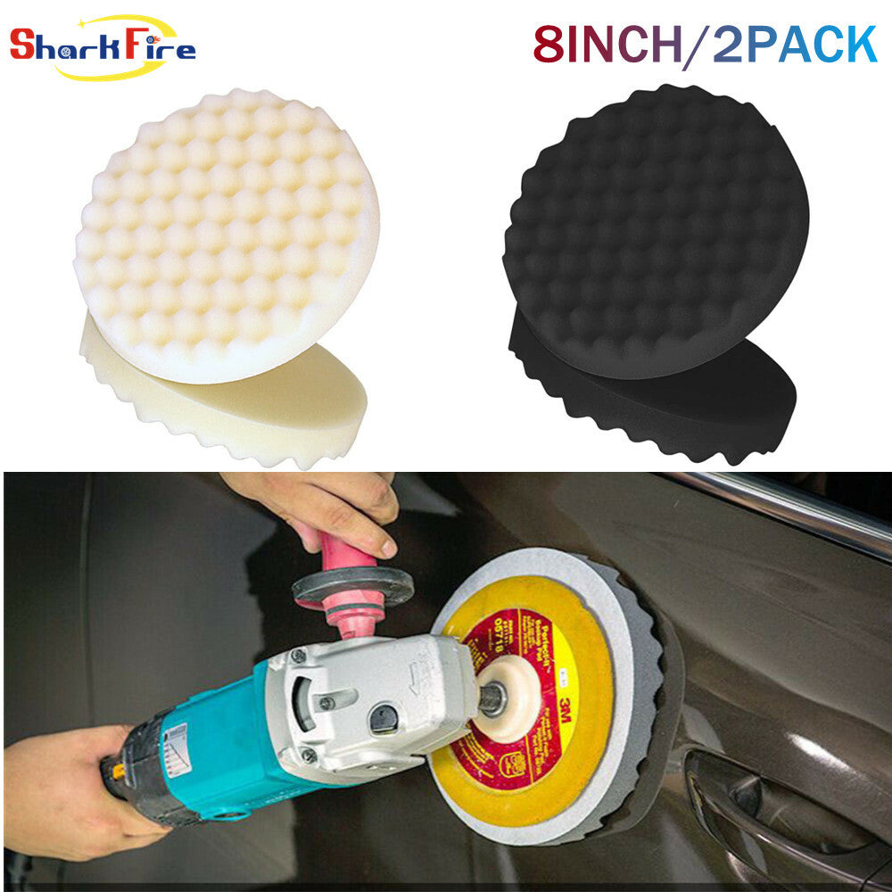 8-inch single-sided foam polishing pad for car washing and cleaning