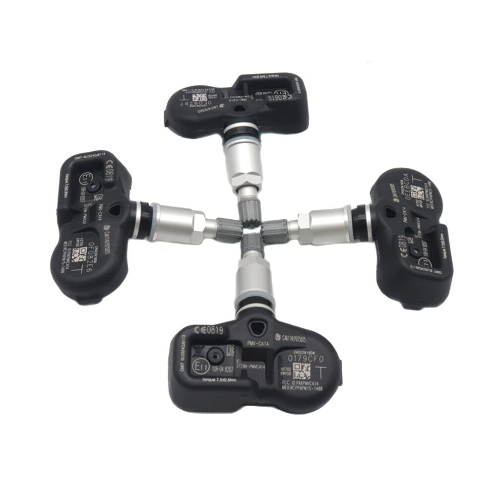 Set of 4PCS 40700-6WY0B TPMS Tire Pressure Sensor New For 2017 for Nissan Armada CN
