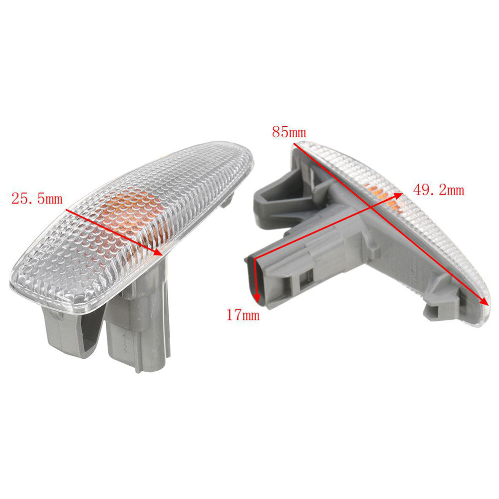 2x Turn Signal Lamp Lights Fender Side Fits for Mitsubishi Lancer 8351A047