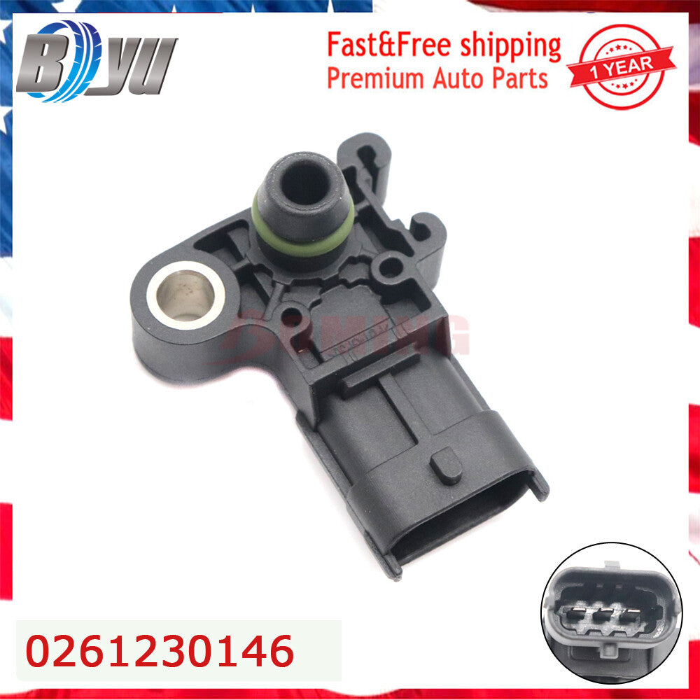 0261230146 MAP Sensor AS372 for BUICK for CADILLAC for CHEVROLET for PONTIAC 0261230282