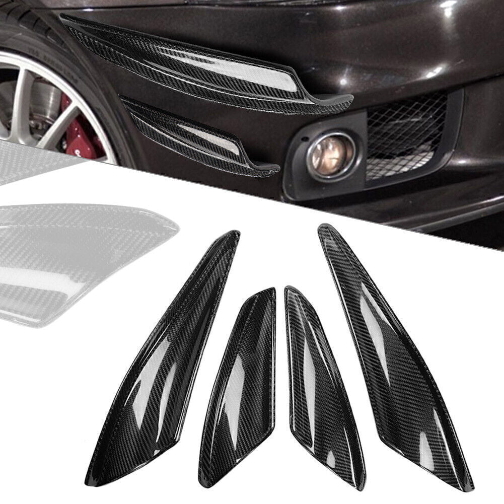 Front Bumper Canard Splitter Lip for Mitsubishi Lancer EVO X 10 2008-2017
