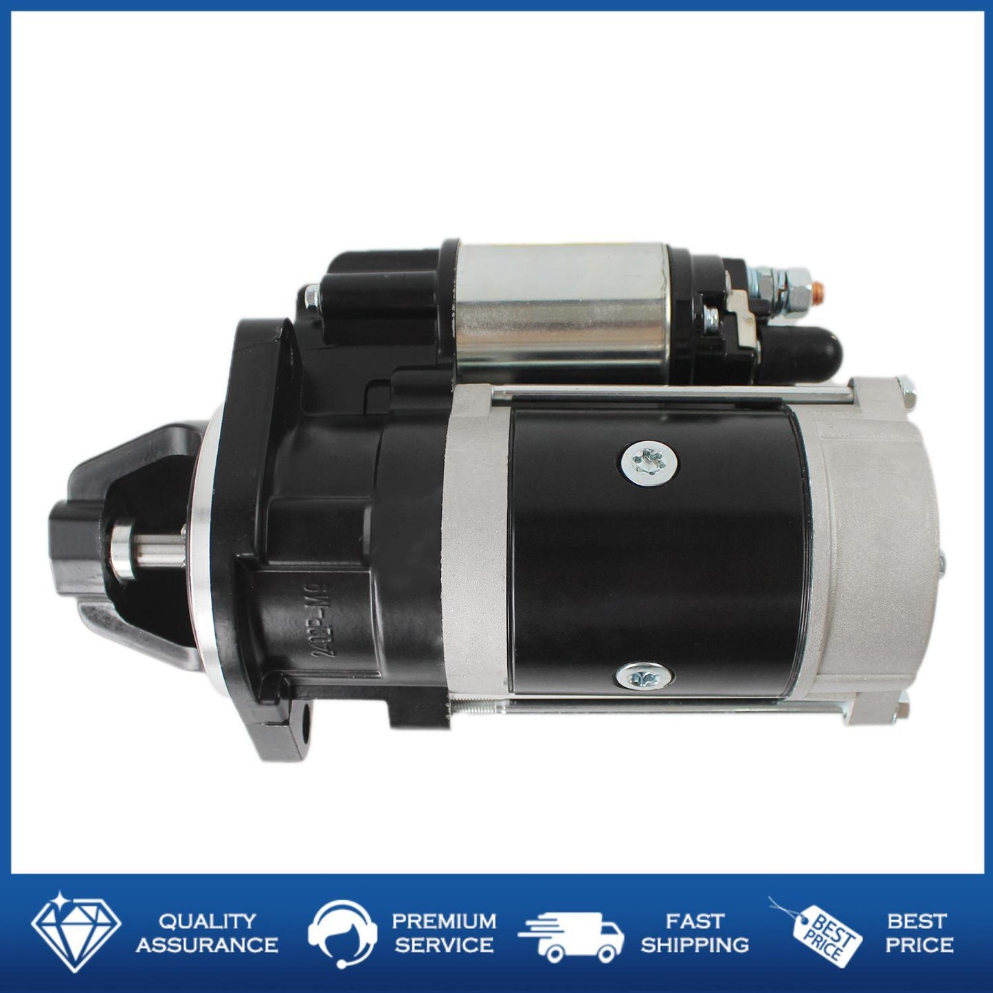 24V 9T Starter Motor for Isuzu 4BD1 4BG1 Engine Hitachi EX100-3 EX120-3 EX120-5
