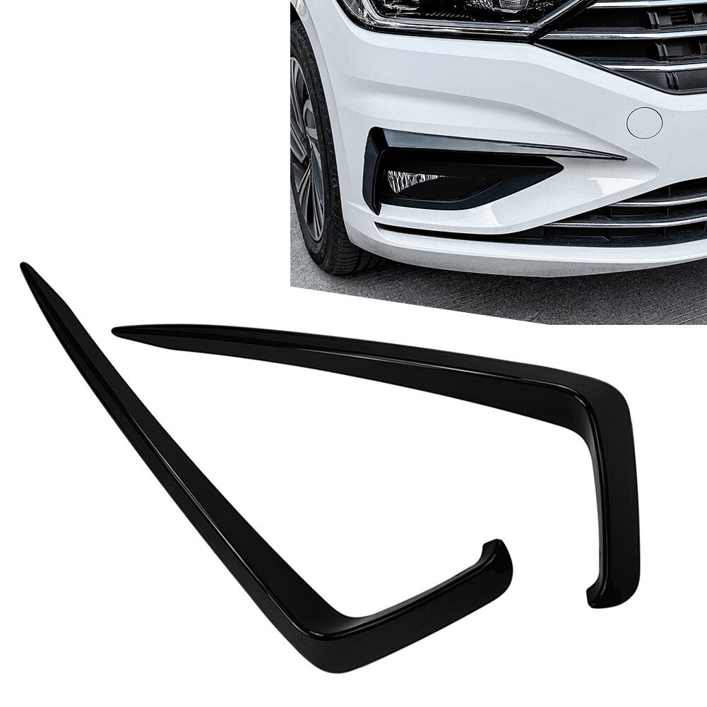 Front Bumper Fog Lamp Light Cover Trim for VW for Jetta MK7 2019-2021
