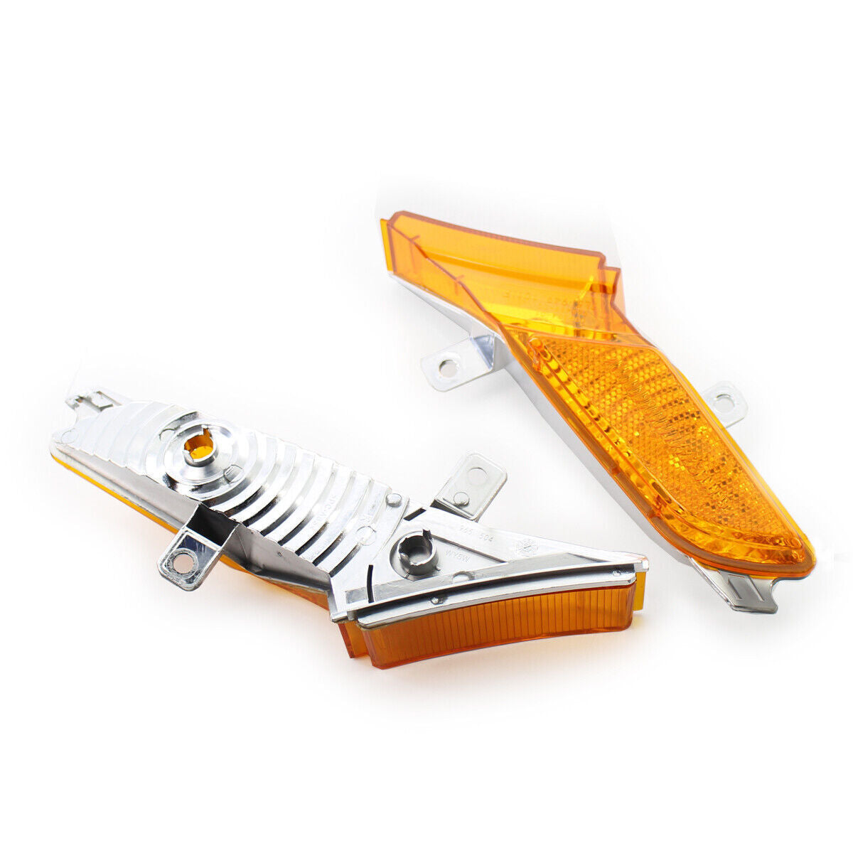 1 Pair Front Side Marker Turn Signal Light Amber for Porsche for Cayenne 08-10