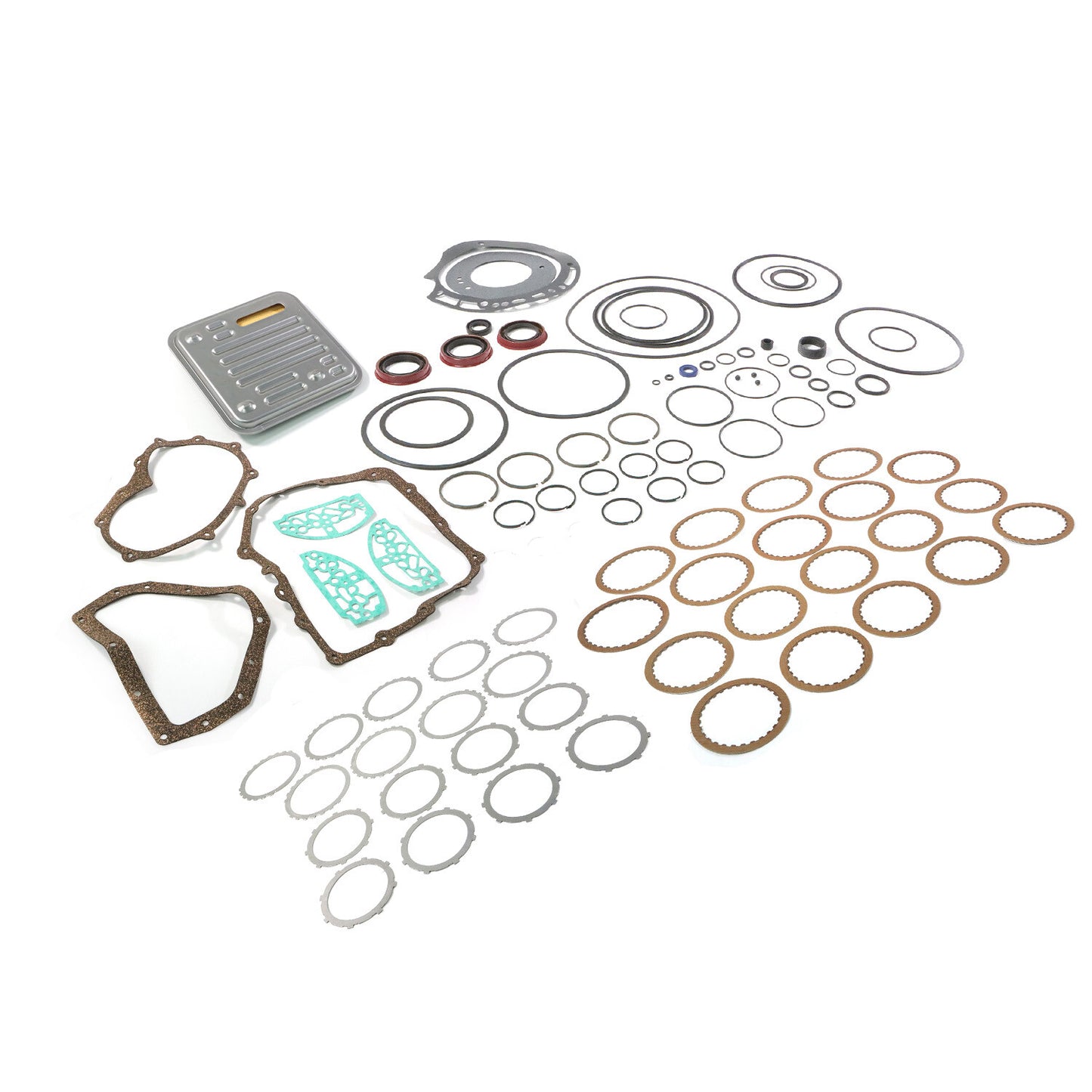 A604 Transmission Master Overhaul Rebuild Kit For Stage 5 40TE F4AC1 DC 90-Up