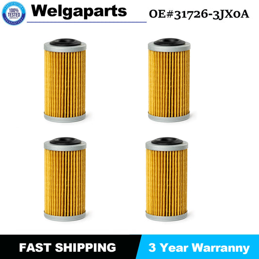4X CVT Transmission Control Valve Oil Filter for NISSAN Altima 2.0L 31726-3JX0A